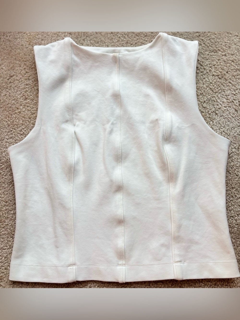 Maeve Seam-Shelled Sleeveless Top - Size XL, Anthropologie